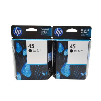 خرید کارتریج جوهر اصلی Hp 45 کارتریج جوهر سیاه 51645a تولید آنلاین
