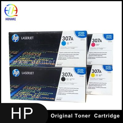 کارتریج تونر لیزر اصلی برای HP Color LaserJet Professional CP5225dn CP5225n 307A CE740A CE741A CE742A CE743A کارتریج تونر پرینتر لیزر جت