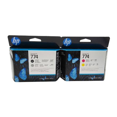 صفحه اصلی جدید برای HP 774 P2V99A Magent و زرد P2W00A عکس سیاه و خاکستری روشن P2W01A Matte Black and Cyan تولید کننده چاپگر