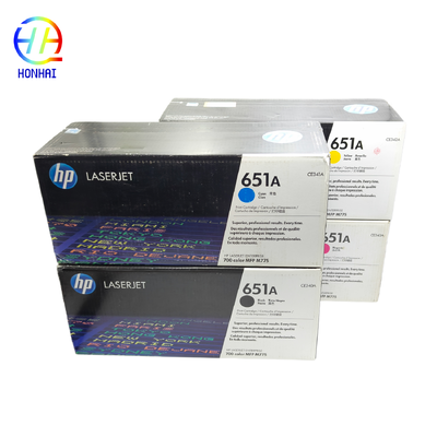 کارتریج تونر لیزری اصلی 651A CE340A CE341A CE342A CE343A برای قطعات پرینتر HP LaserJet Enterprise 700 Color MFP M775
